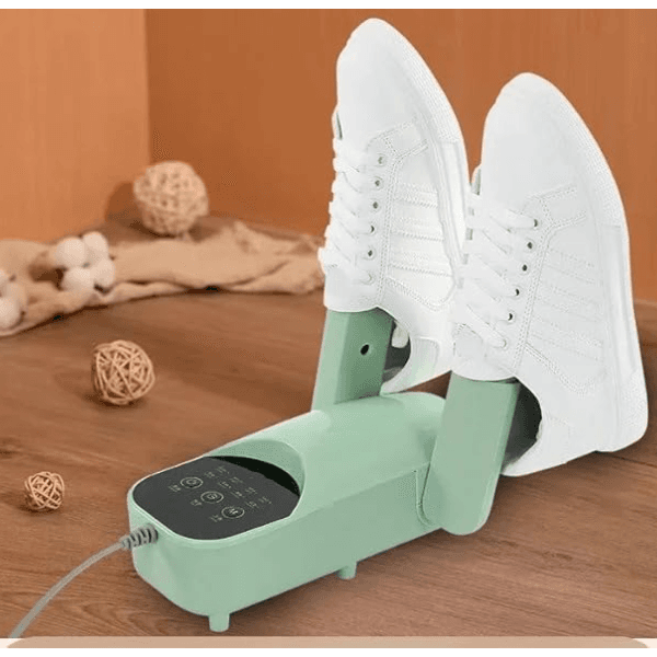 Electric Shoe Dryer Machine Smart Constant Fast Dryer Protector Odor Deodorant Dehumidify Device Shoes Dryer Machine Heater 220V (GREEN)