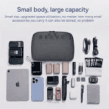 BRAVE TECH POUCH PORTABLE BAG ORGANIZER STORAGE BTP-02 