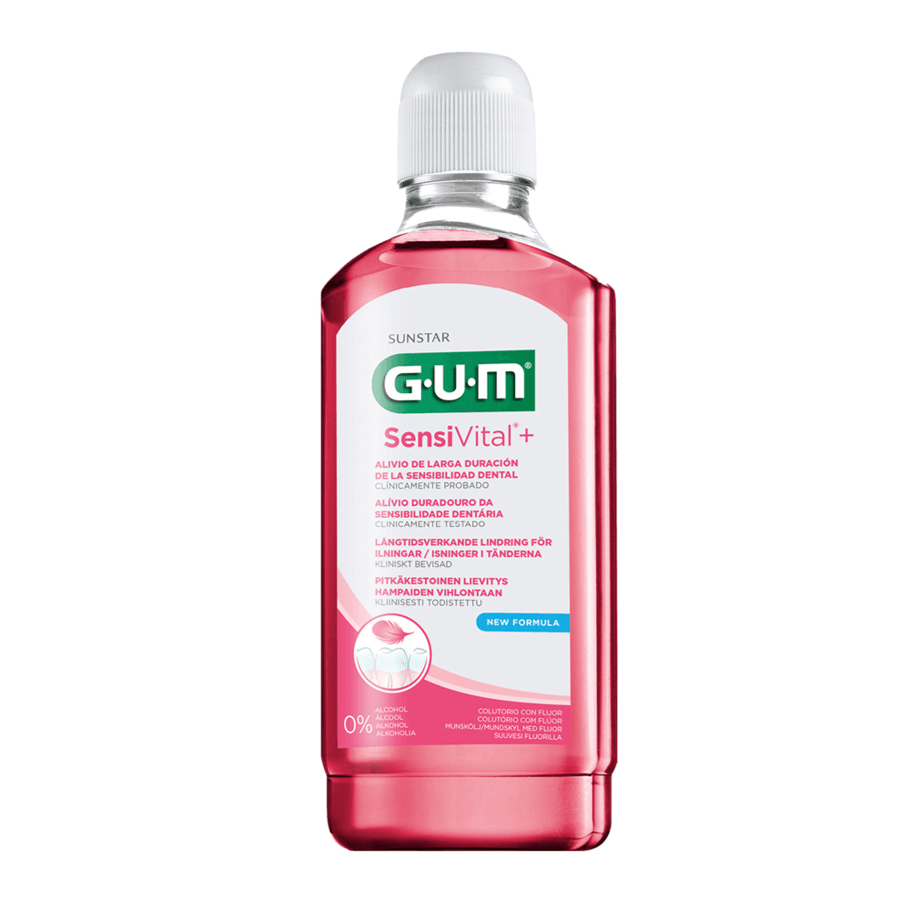 غسول الفم GUM SensiVital+ 300 مل (6081)