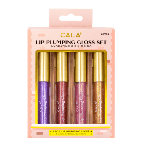 Cala Lip Plumping Gloss Set Hydrating & Plumping 4pcs Code:67769