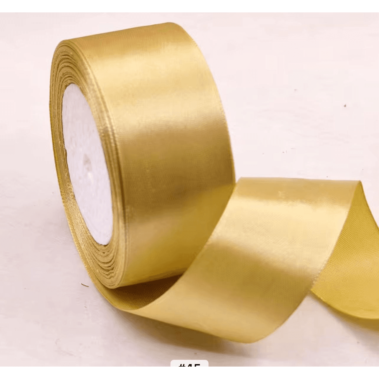 Satin Ribbon - Gold