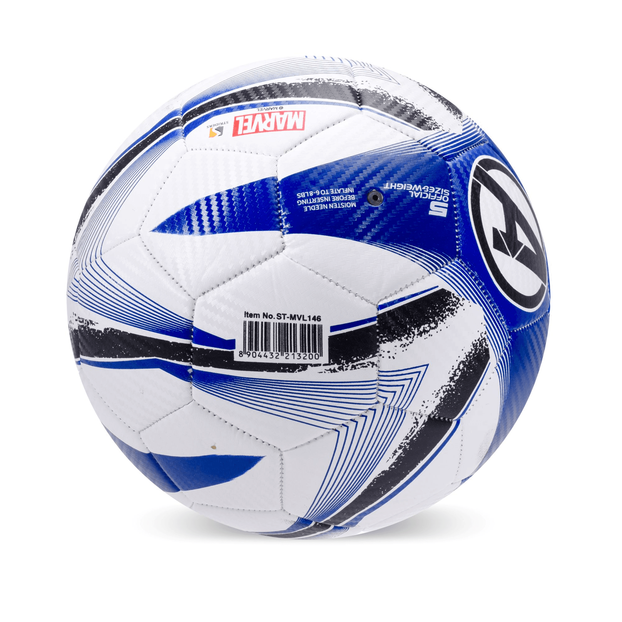 Marvel Avenger Thor Themed Carbon Fiber Football (Size 5)