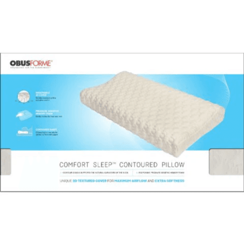 Obusforme Comfort Sleep Contoured Pillow 