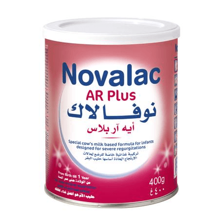 Novalac Ar Plus Milk Formula For Baby Infants With Severe Regurgitation From Birth Till 1 Year 400gm