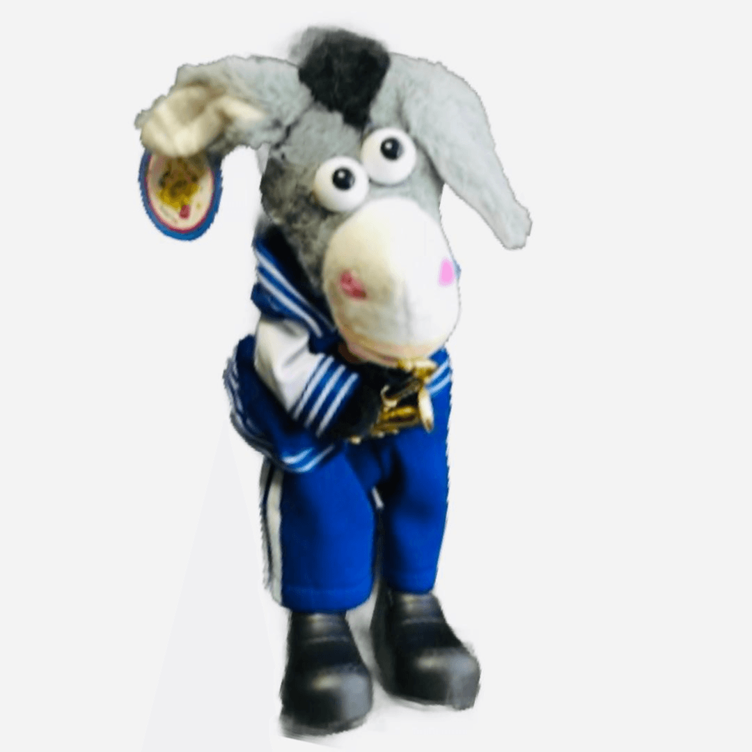 Trumpet Donkey Soft Toy 