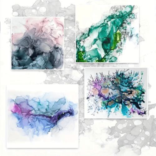Alcohol Ink Mini-blotter For Crafts & Card Making