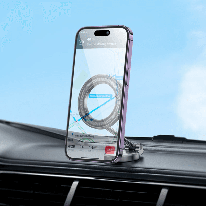 Magnetic Car Phone Holder, 4.5 – 7 inches mobile phones, for dashboard - HOCO H51
