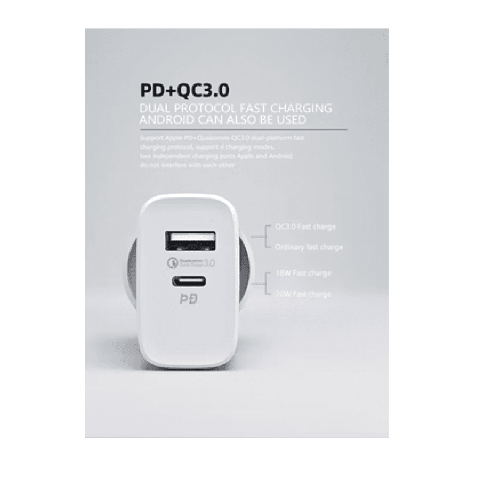 benco qualcomm fast charger pd20w