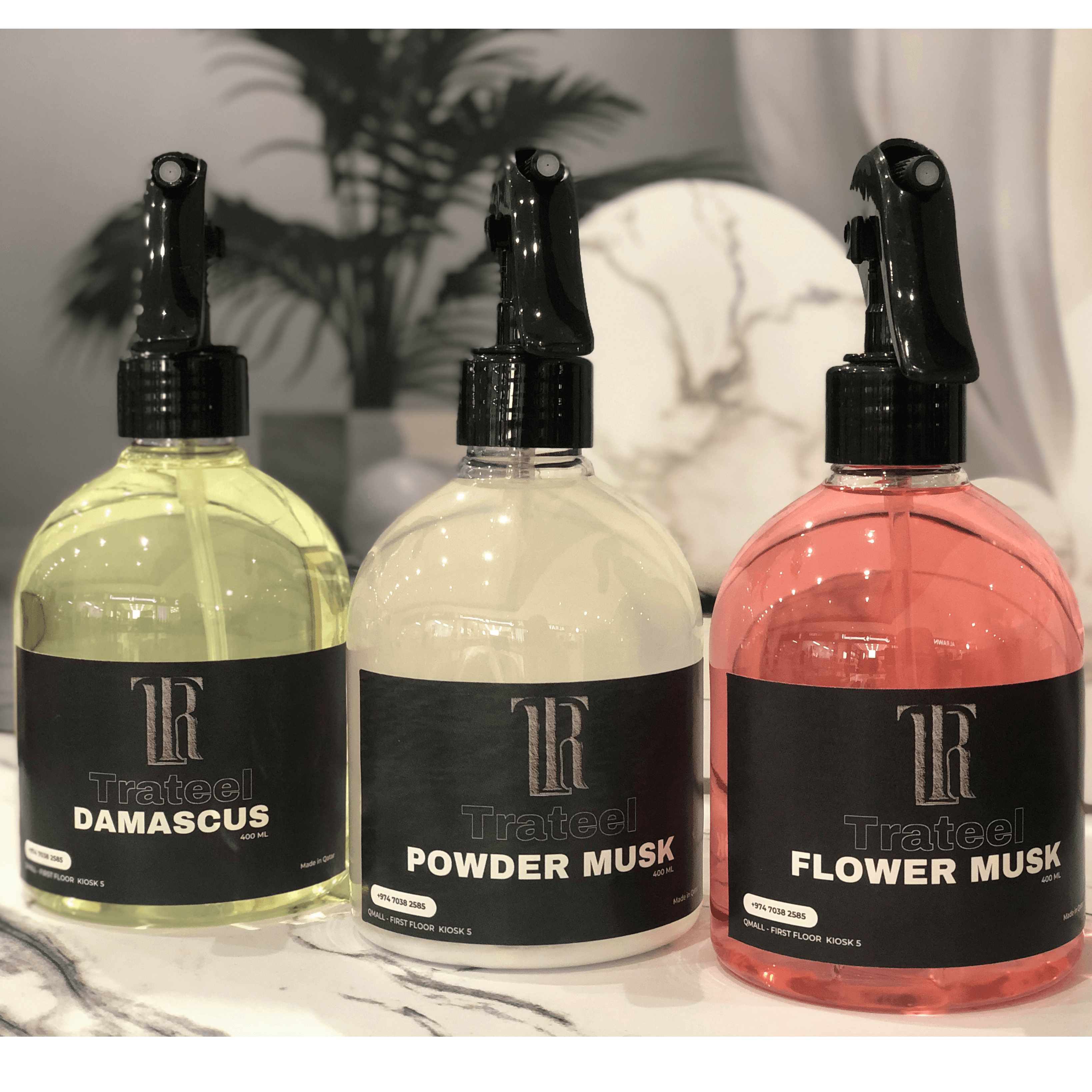 SET of THREE - Cloths and Home Fragrances