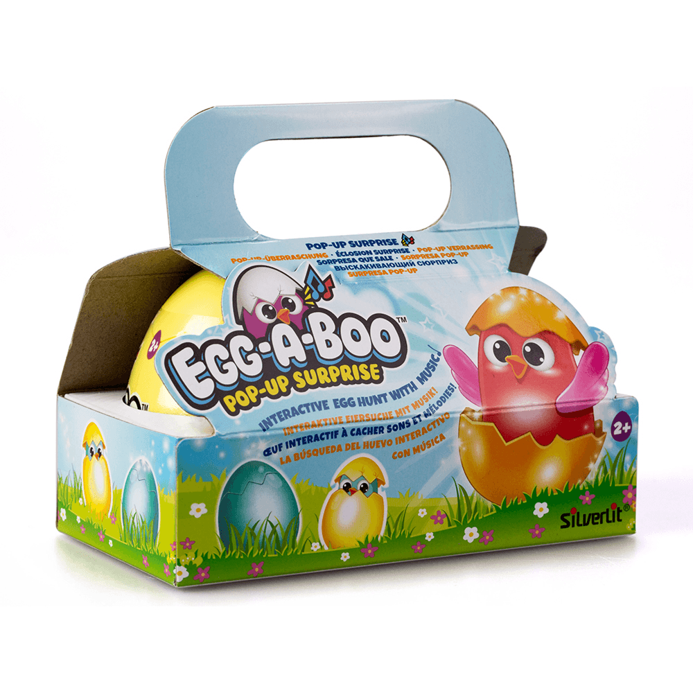 Silverlit Egg-A-Boo Musical Surprise Eggs 2Pcs