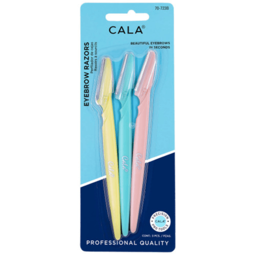 Cala Eyebrow Razor Code:70-723b 3 Piece