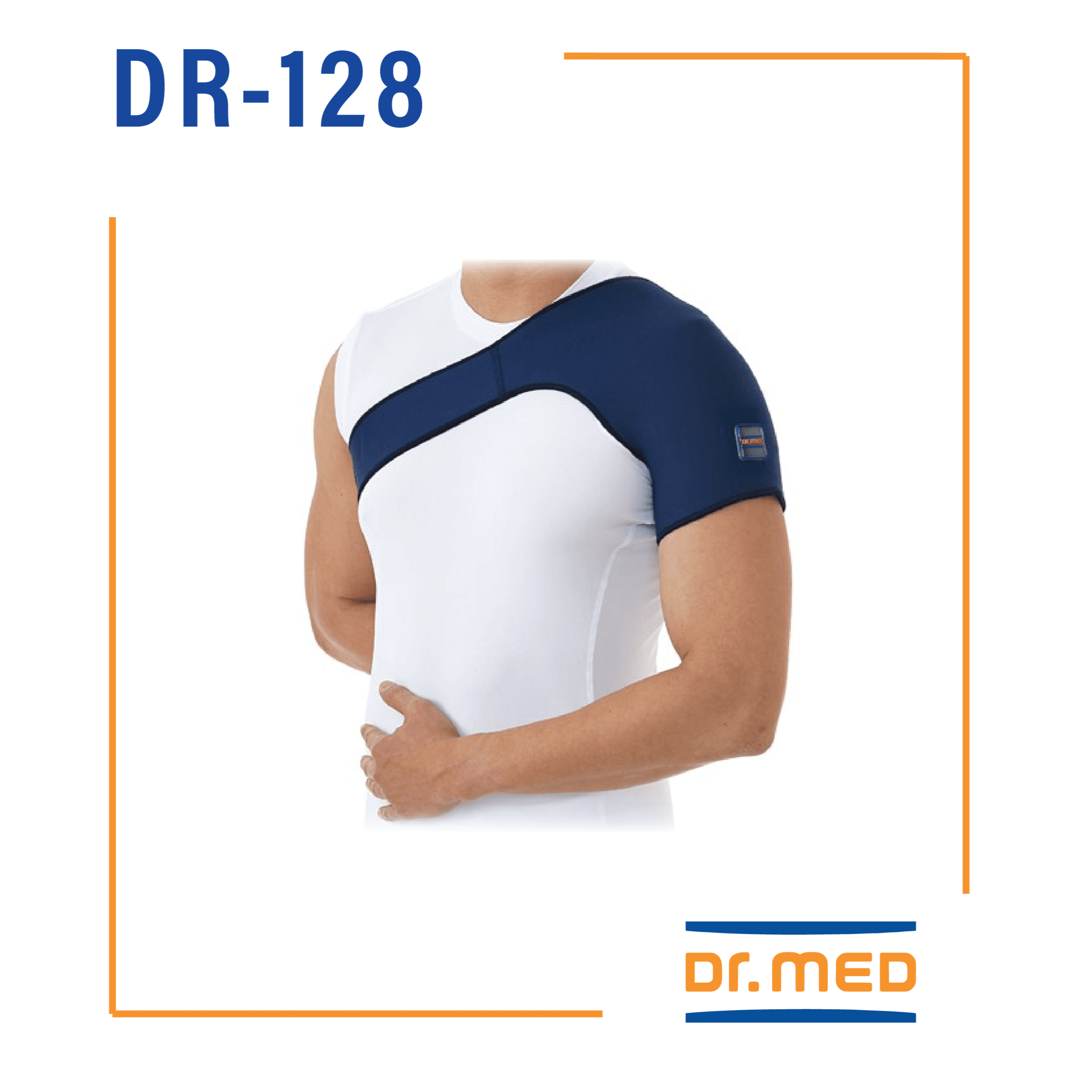 Dr.Med Dr-128 Elastic Shoulder Support Left Side Size Large 