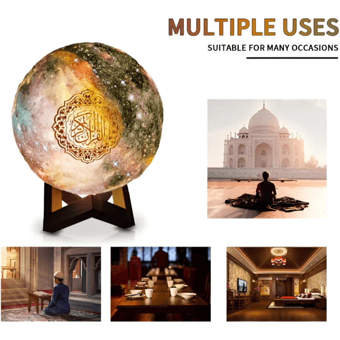 Moon Lamp Quran Speaker QB512