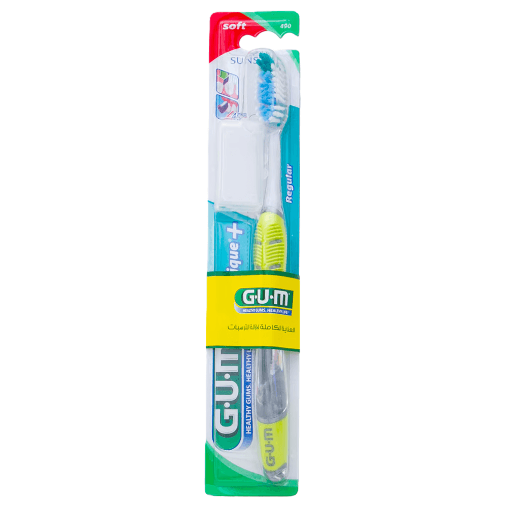 فرشاة أسنان GUM Technique+ العادية الناعمة (490)