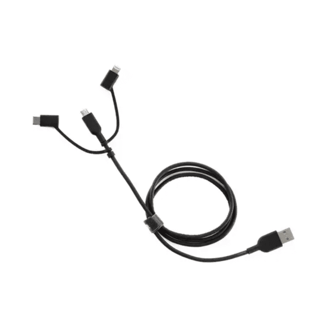 Anker PowerLine II 3-in-1 Cable. With Micro USB, Lightning, USB-C Connectors - A8436H12
