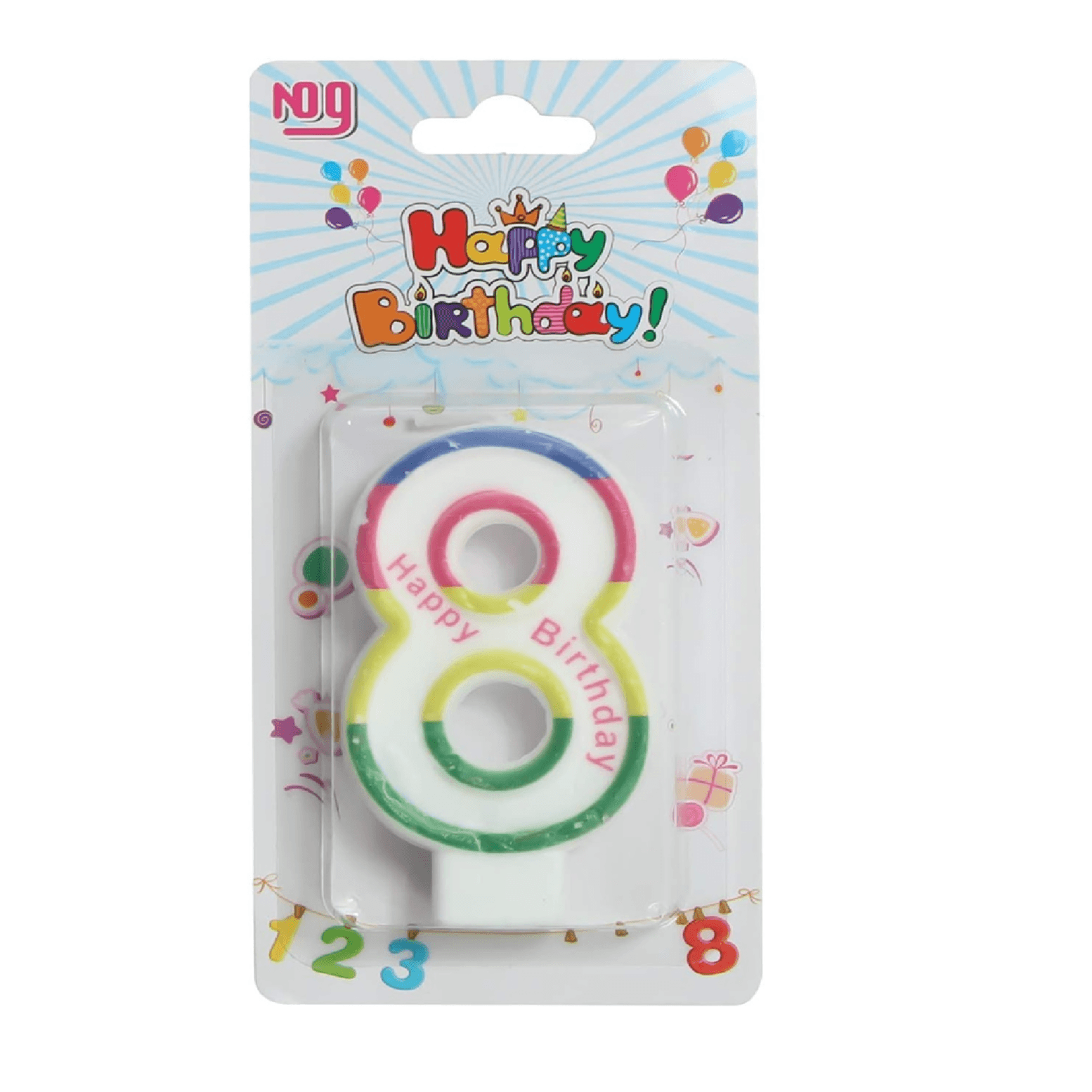 Birthday Candle No 8