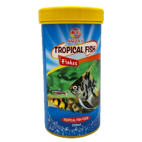 AQUAV Tropical Fish Flakes (250ml)