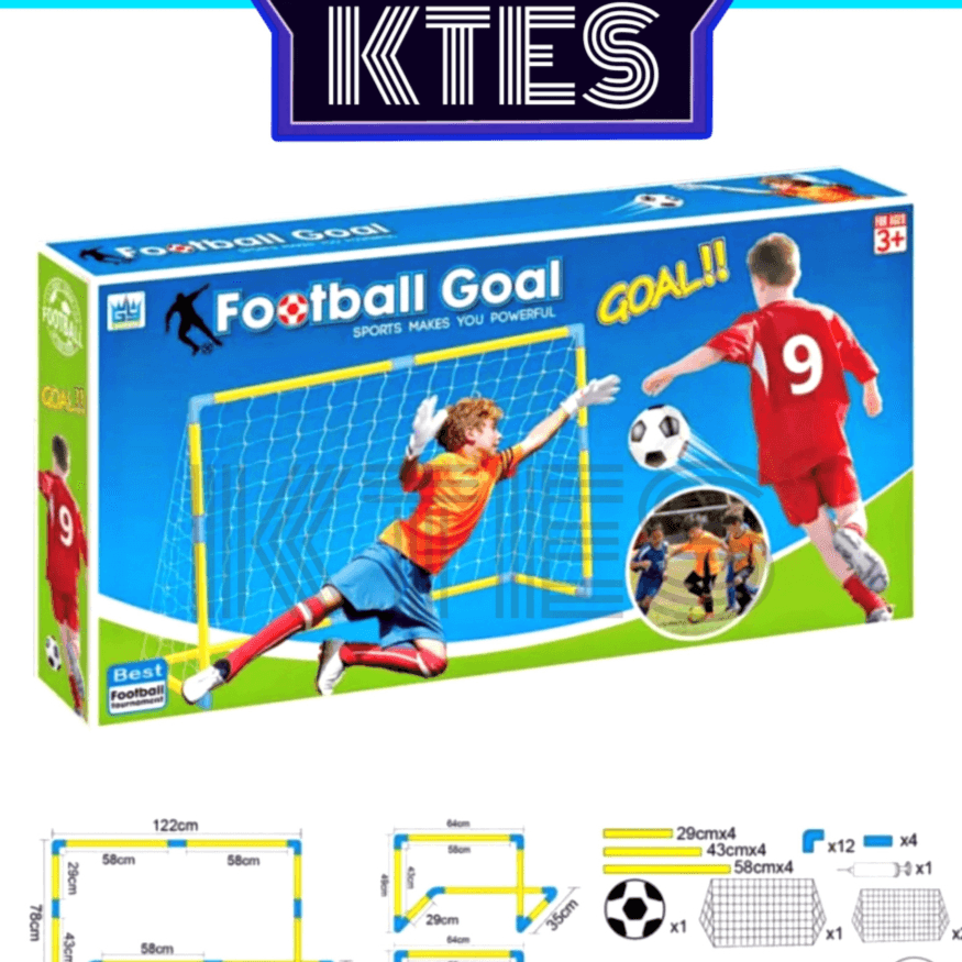 Football One Goal post Set