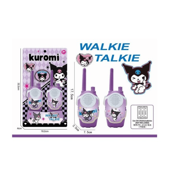 children Kuromi walkie-talkie
