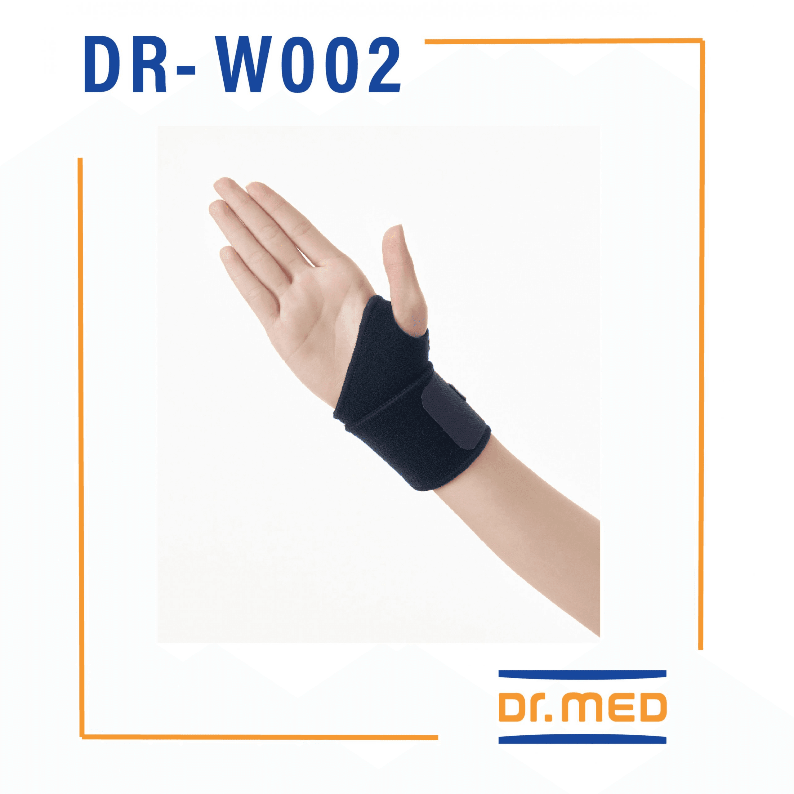 Dr.Med Dr-W002 Elastic Wrist Wrap One Size