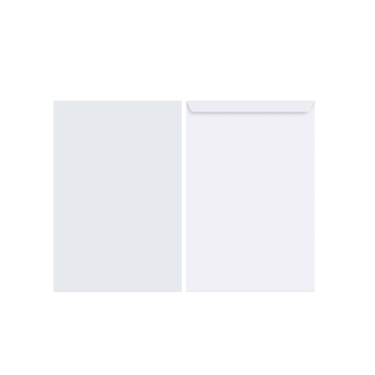 Pocket Peel&Seal Envelopes white   405x305 mm 50 pcs 100 gsm