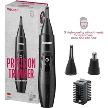 Beurer MN 2X Precision Trimmer 3X Attachment for Ear hair -nose & eyebrow