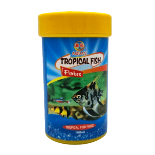 AQUAV Tropical Fish Flakes (100ml)