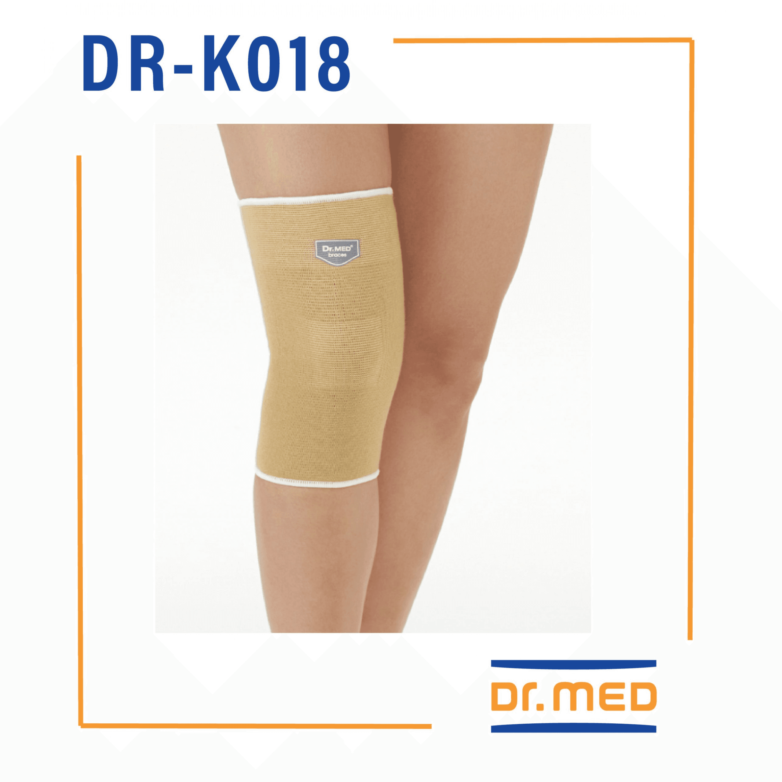Dr.Med Dr-K018 Knee Sleeve Soft Compression Size XLarge