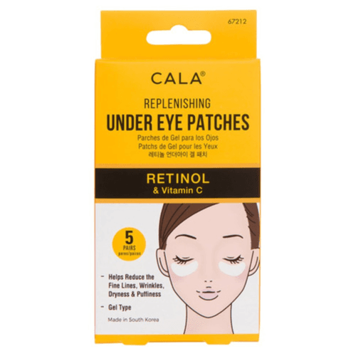 Cala Replenshing Under Eye Patches with Retinol & Vitamin C 5pairs code:67212