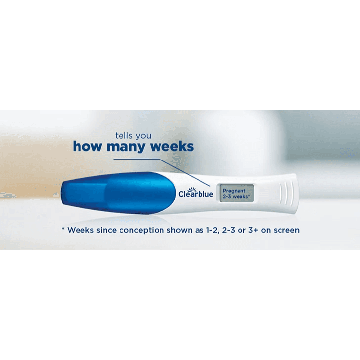 CLEARBLUE PREGNANCY TEST  5 DAYS EARLY WITH WEEKS INDICATOR 1 TEST