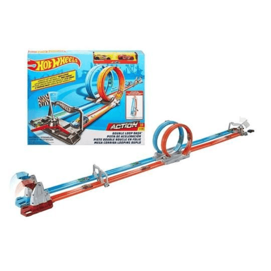 Hotwheels Al Double Loop Dash Set
