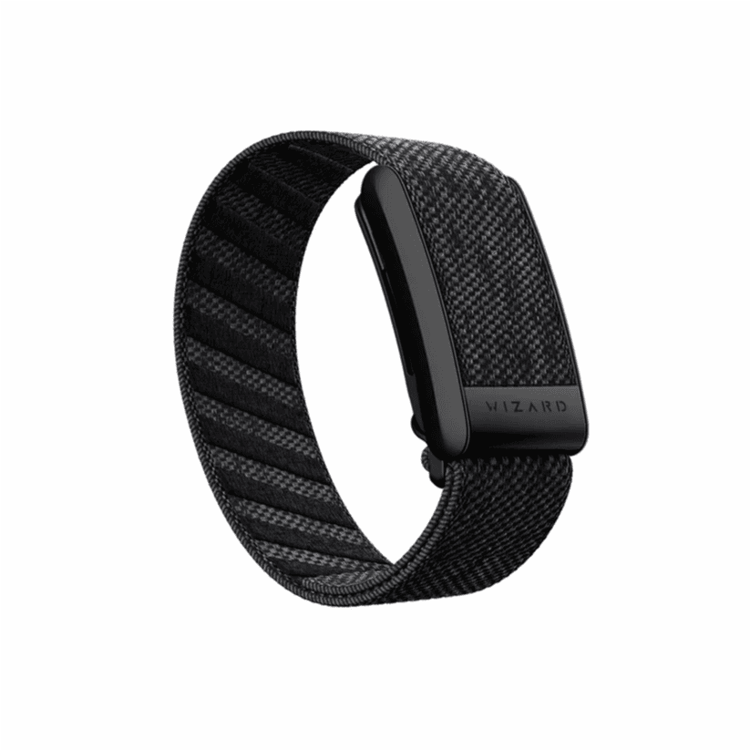Wizard Whoop Band-Black Dark Grey