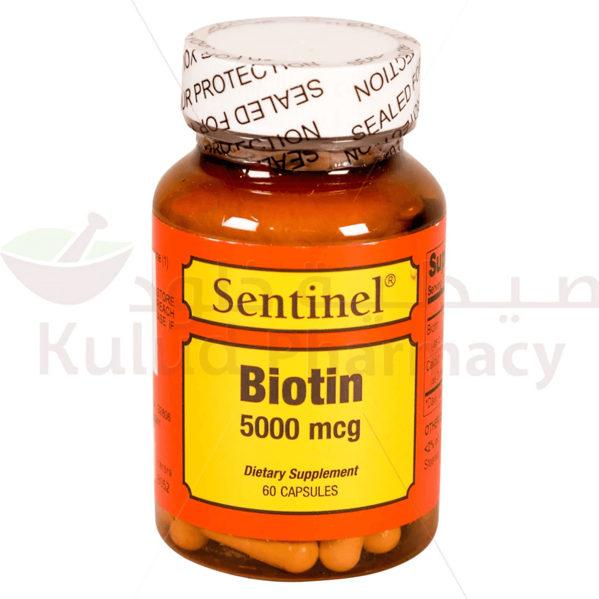 Sentinel Biotin 5000mcg Cap 60s