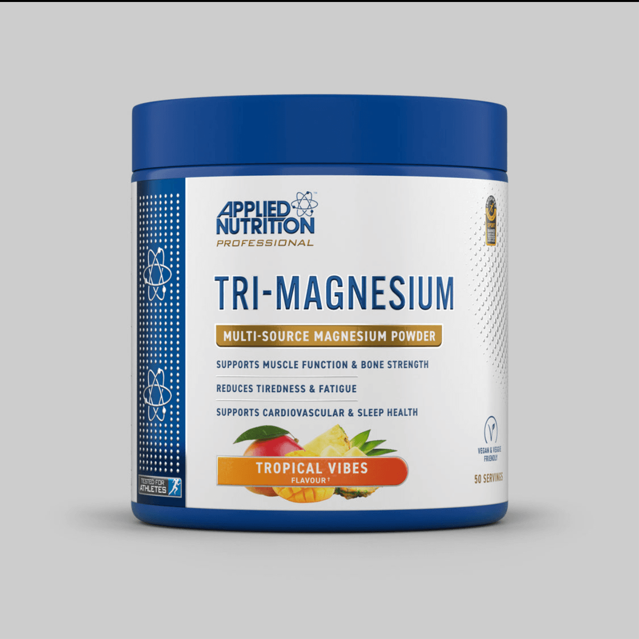 APPLIED NUTRITION, TRI-MAGNESIUM, 30 SERVING X 300 MG, TROPICAL VIBES
