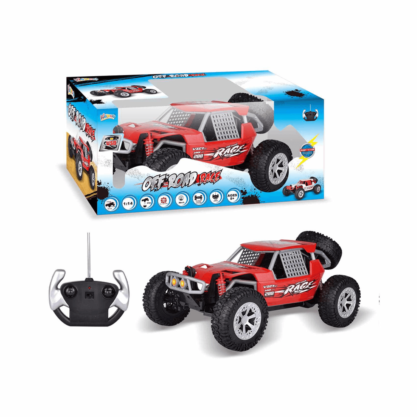 Kidzpro Remote Control Off Road Rage Toy Car