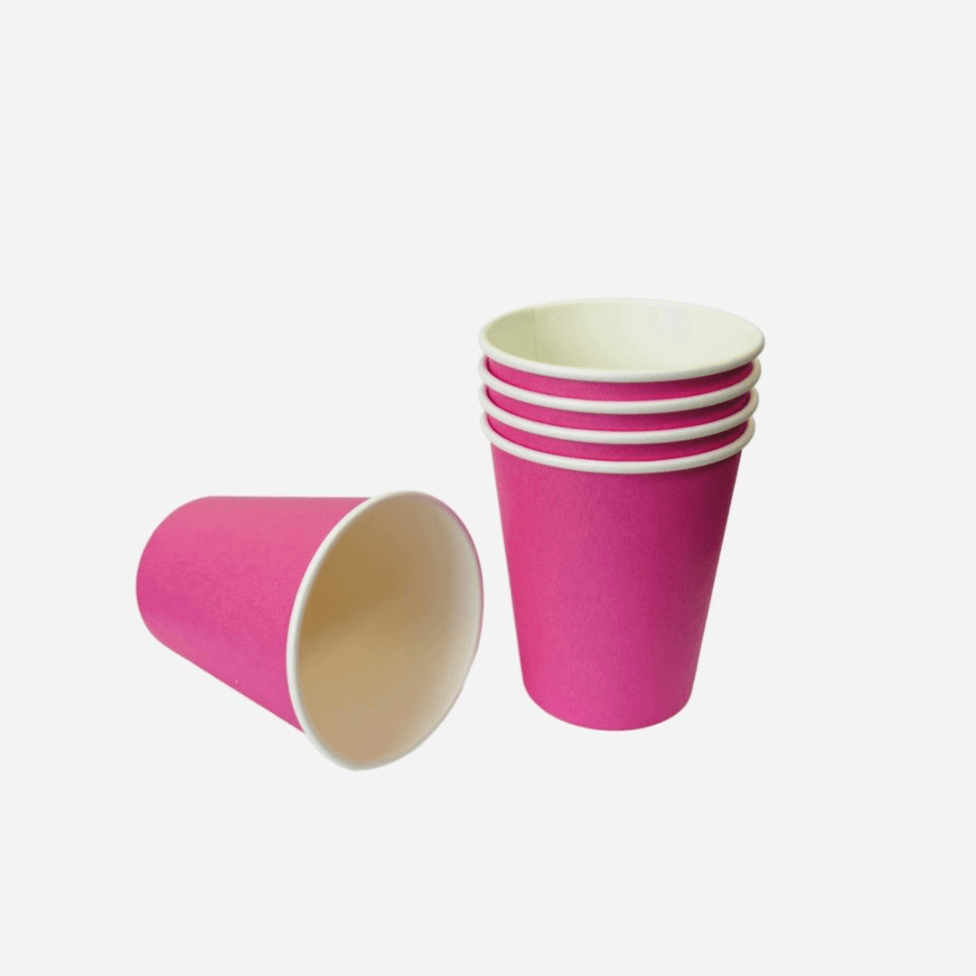 Disposable Cups Dark Pink 50pc 9oz