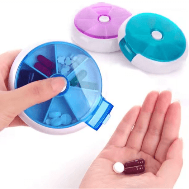 PB PILL BOX ASSORTED (CIRCLE)