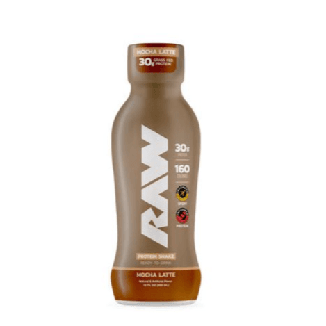 RAW PROTEIN SHAKE MOCHA LATTE 355 ML