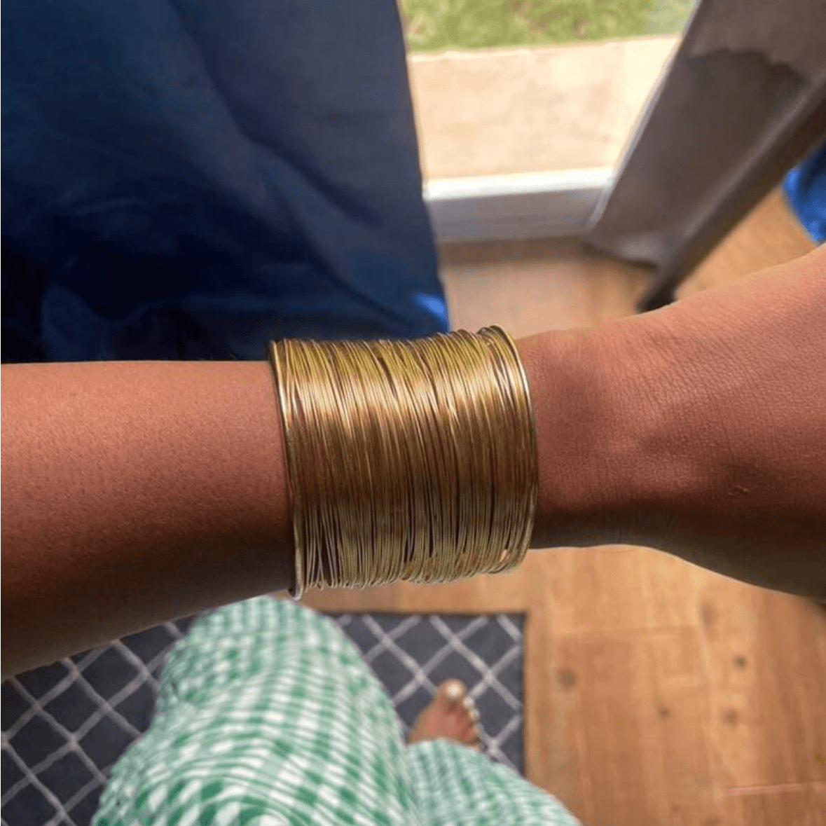 1 Pcs - Adjustable Bracelet - Gold 
