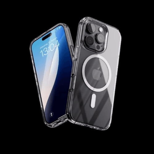 Njoyny - Mech Clear Megsafe Case For Iphone 16pro Max (Ny-80)