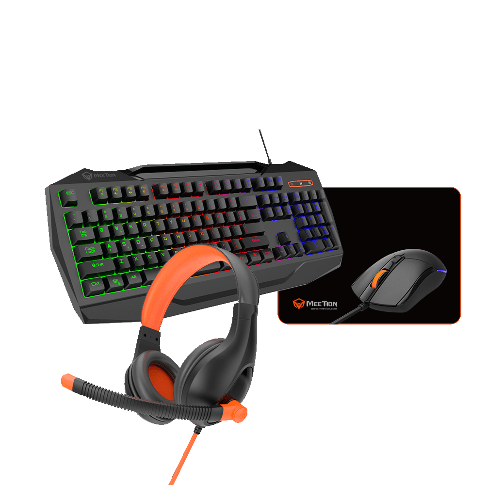 Meetion 4 In 1 Pc Gaming Kits C490