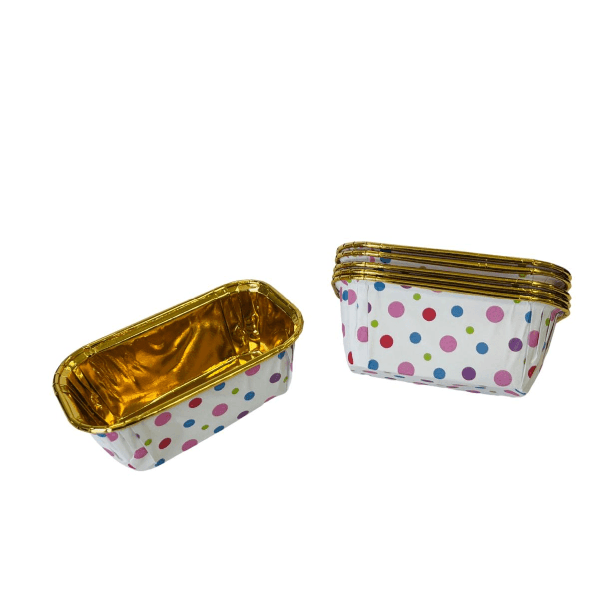 Cupcake Molder With Polka Dots Design 18pcs 4x8x4cm