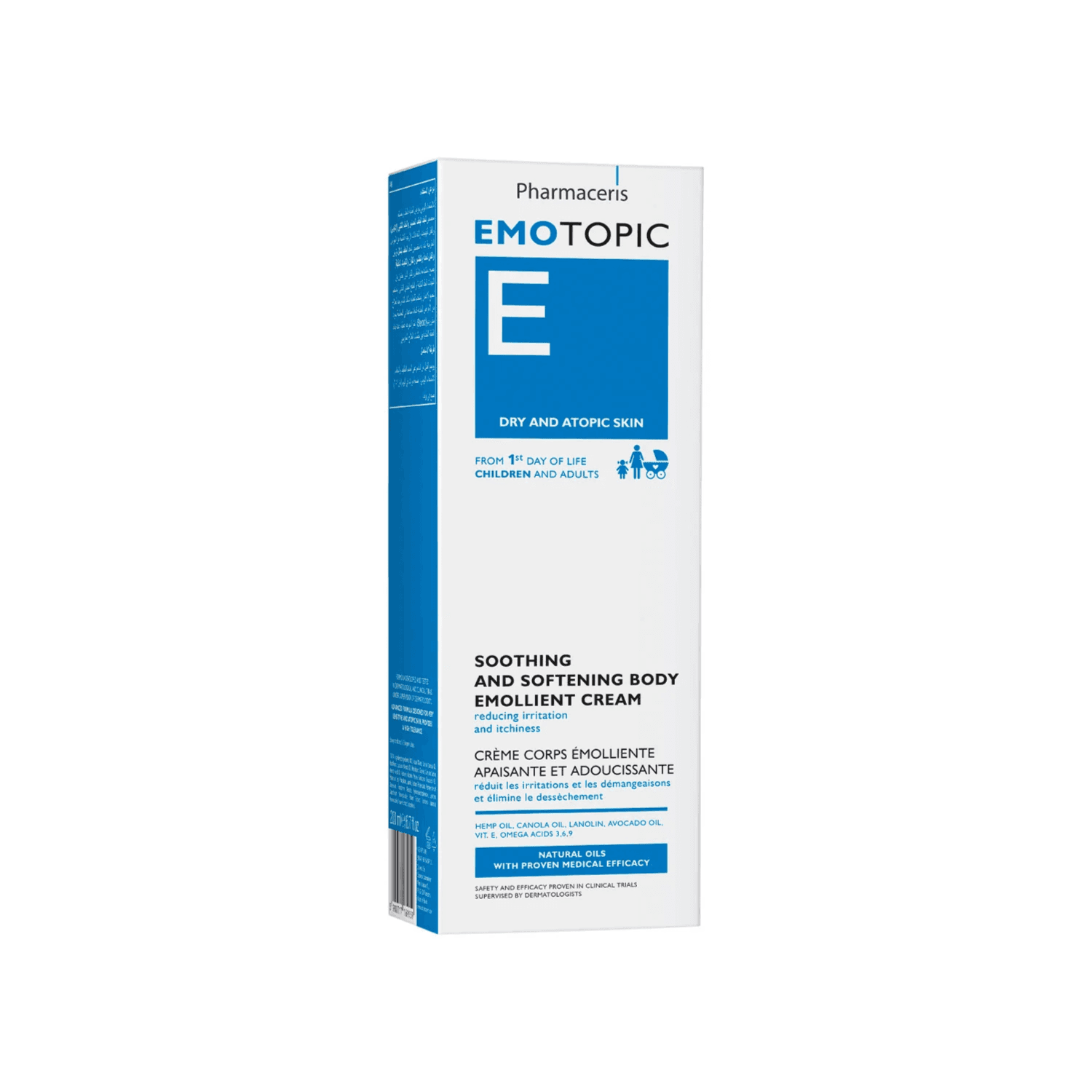 Emotopic Soothing And Softening Body Emollient Cream 200ml