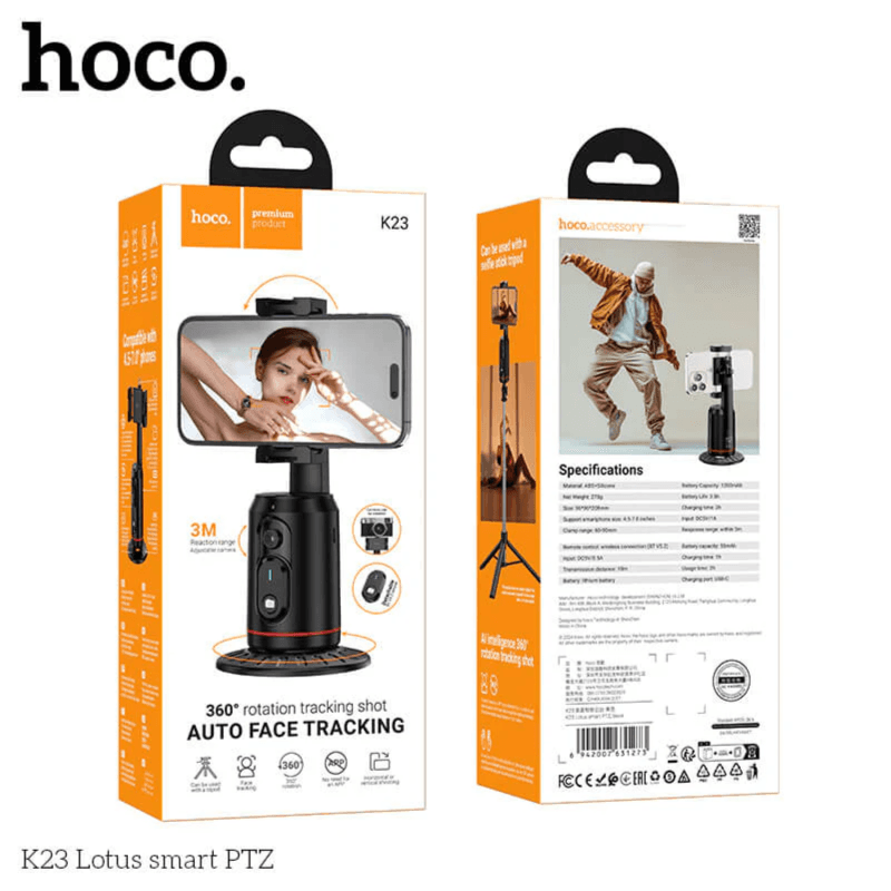 HOCO AUTO FACE TRACKING 360º Rotation Smart Automatic Face Tracking -K23