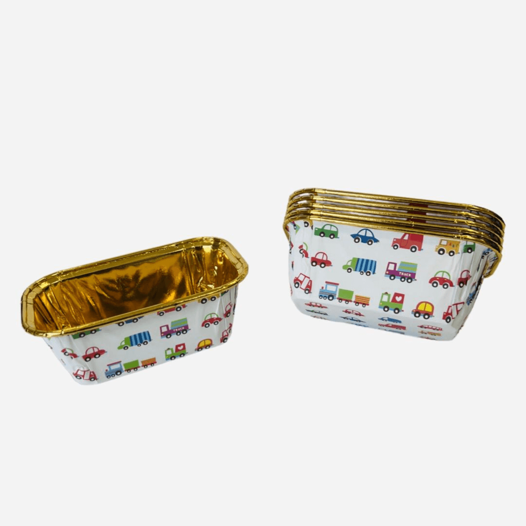 Cupcake Molder With Cars Design 18pcs 4x8x4cm