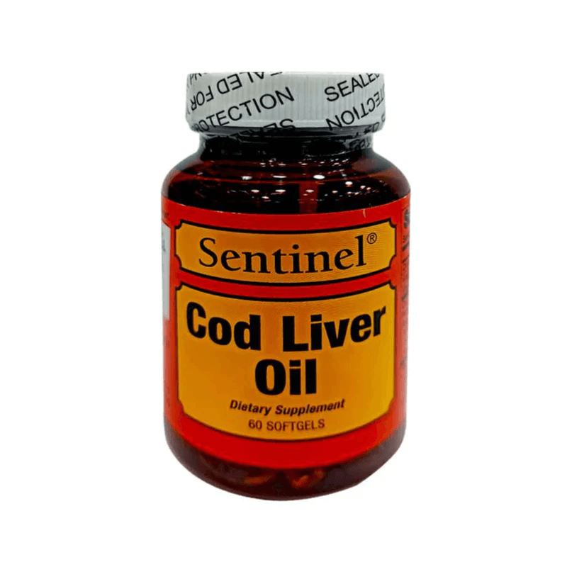 Sentinel Cod Liver Oil Softgels 60s