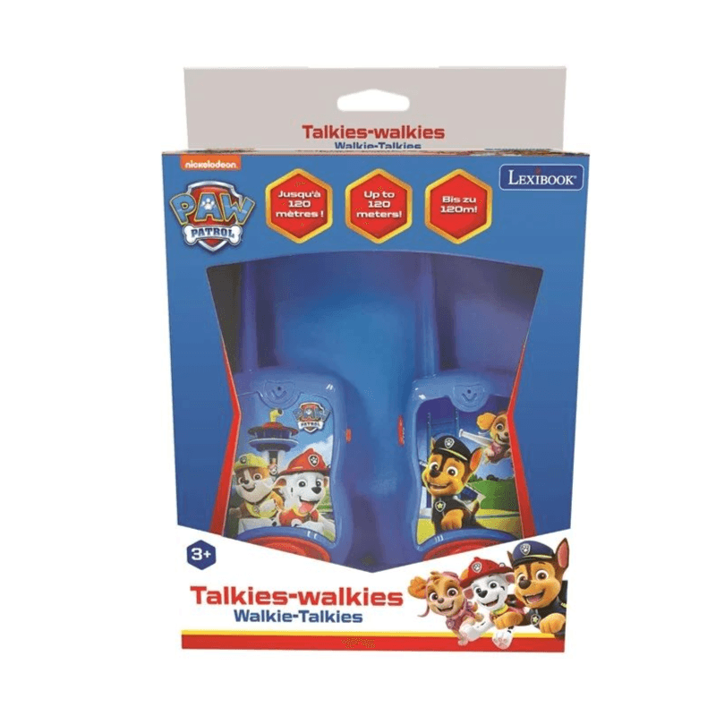 LEXIBOOK - Paw Patrol Adventure Set with Walkie Talkies (Range 120m)