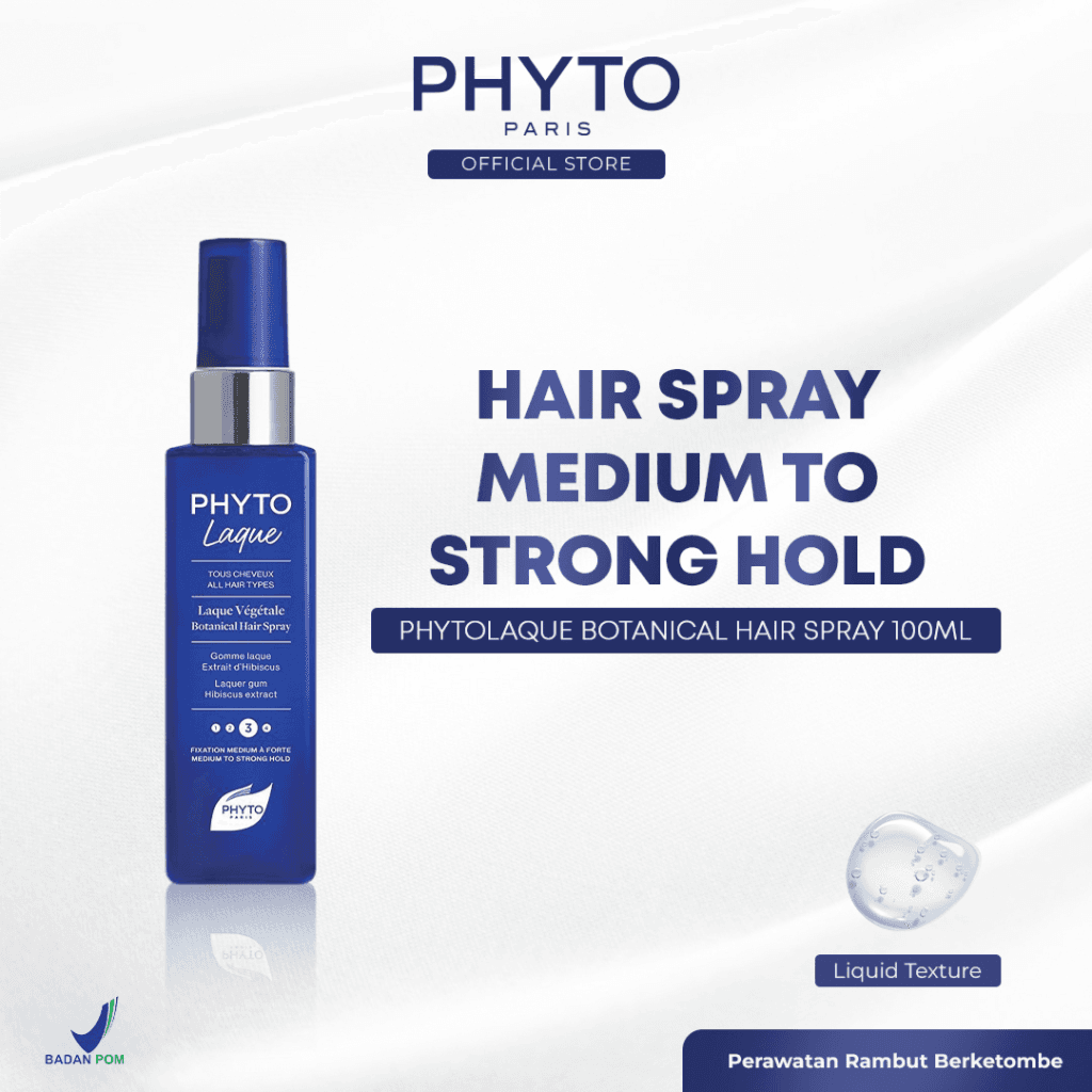 Phyto Laque Botanical Hair Spray no-3 medium to strong hold 100ml 