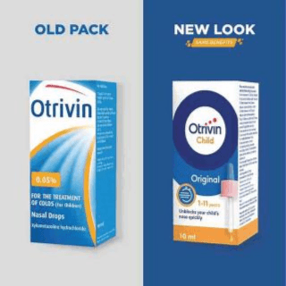 Otrivin Nasal Drops For Children 10ml