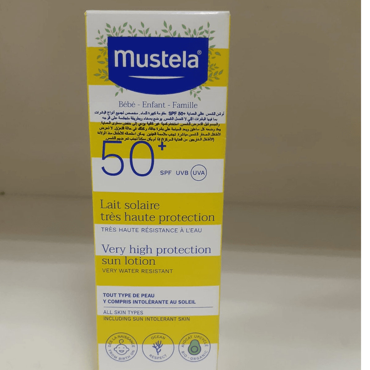 MUSTELA VERY HIGH PROTECTION SUN LOTION SPF50+40ML(65681)